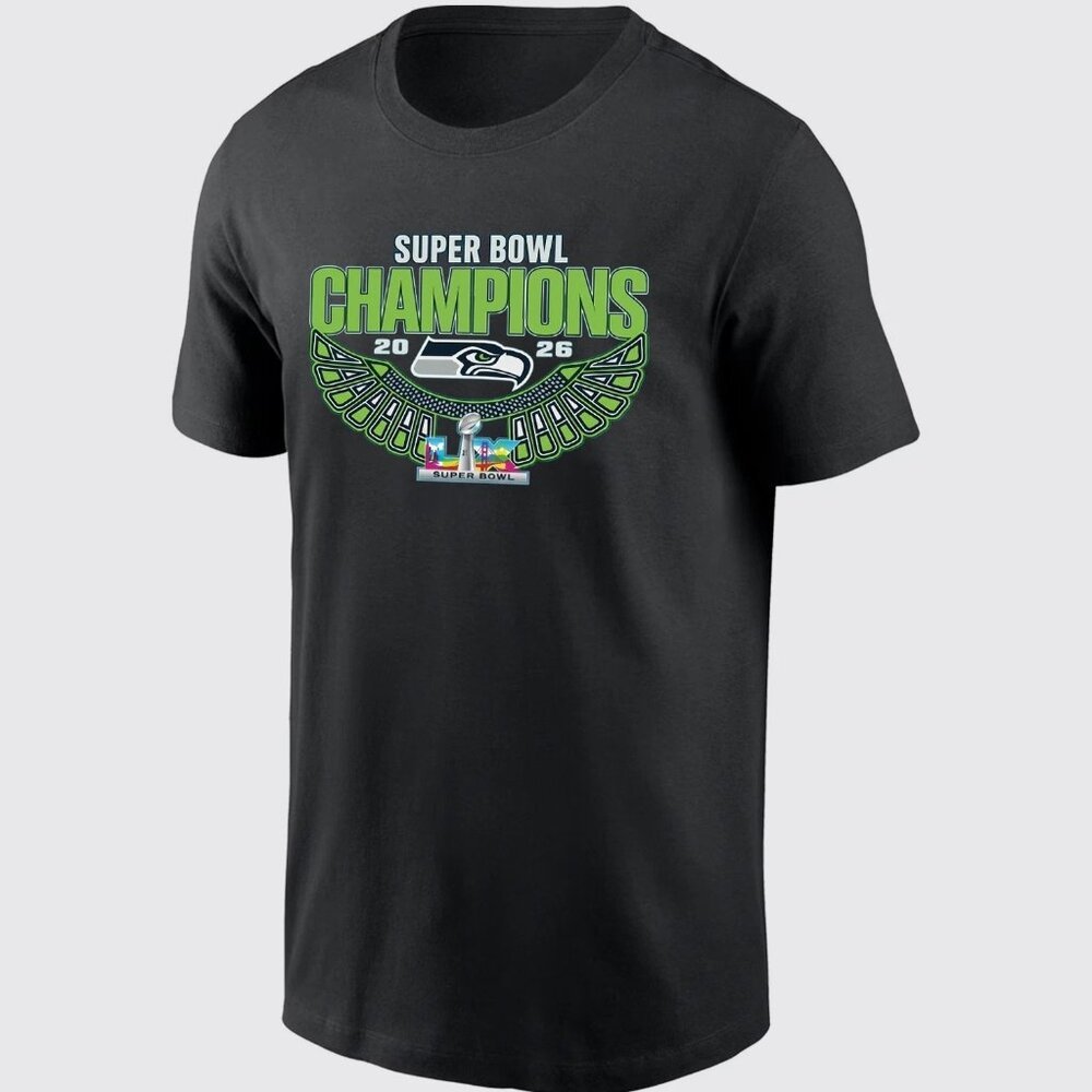 Super Bowl Champions 2026 Seahawks TShirt 17